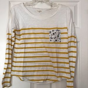 Striped pocket tee
